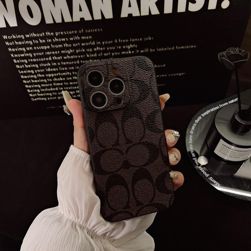 New Trendy Brand Leather Phone Case for Apple 17 Pro Max, iPhone 15, 14 Pro, Anti-Drop, Compatible with 12/11 New Trendy Brand Leather Phone Case for Apple 17 Pro Max, iPhone 15, 14 Pro, Anti-Drop, Compatible with 12/11