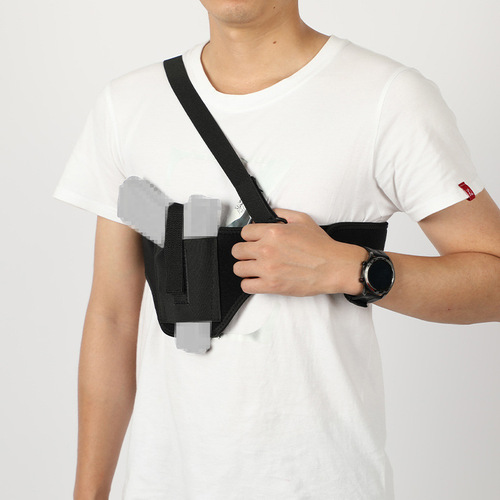 Outdoor CS Combat Gun Holster Diving Material Invisible Tactical Pistol Holster Amazon Gun Holster Chest Holster