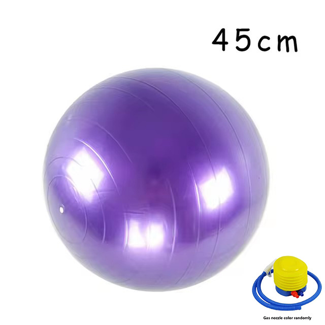 PVC Yoga Ball 45cm estudio de yoga a prueba de explosiones engrosamiento fitness ball ejercicio equilibrio bola de yoga