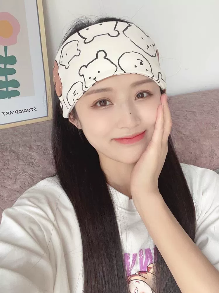 Милый платок интернет-знаменитостей, шляпа, модная лента для волос с Луной, беременные женщины, весна и лето, дышащий послеродовой, с широкими полями, впитывающий пот для матери, чистый хлопок