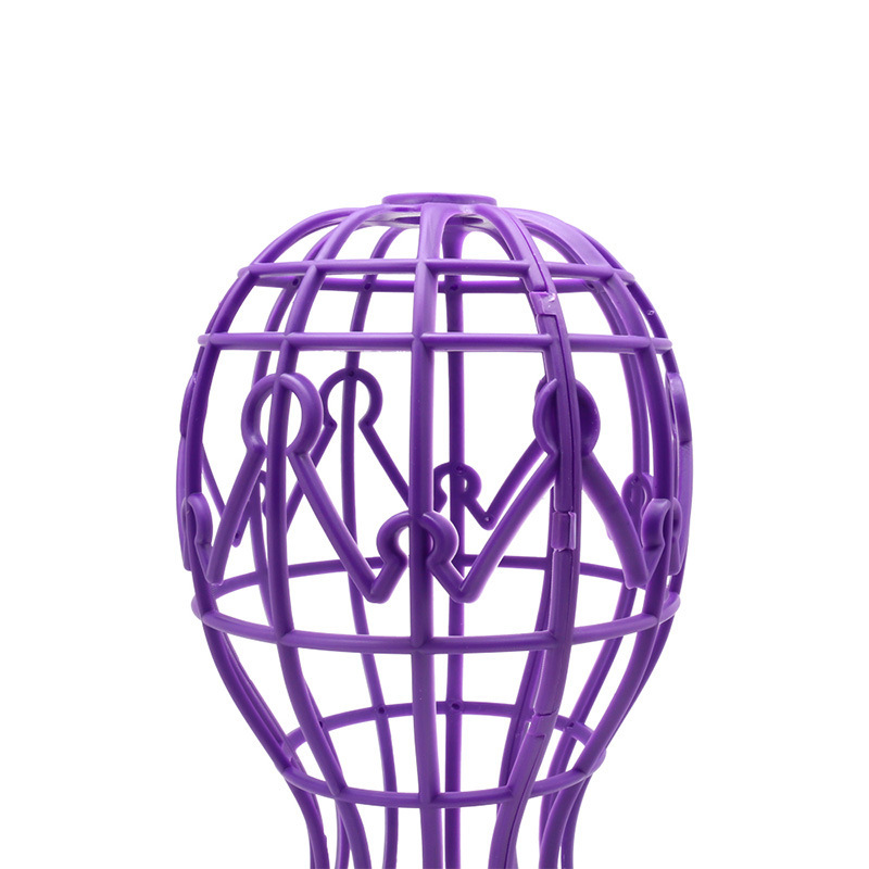 Soporte de plástico con forma de cabeza al por mayor, herramienta de cuidado, perchero para pelucas de peluquería, soporte para sombreros_voghion.com