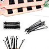 Hairgrip, black spray paint, bangs, tools set, hair accessory, Korean style, wholesale