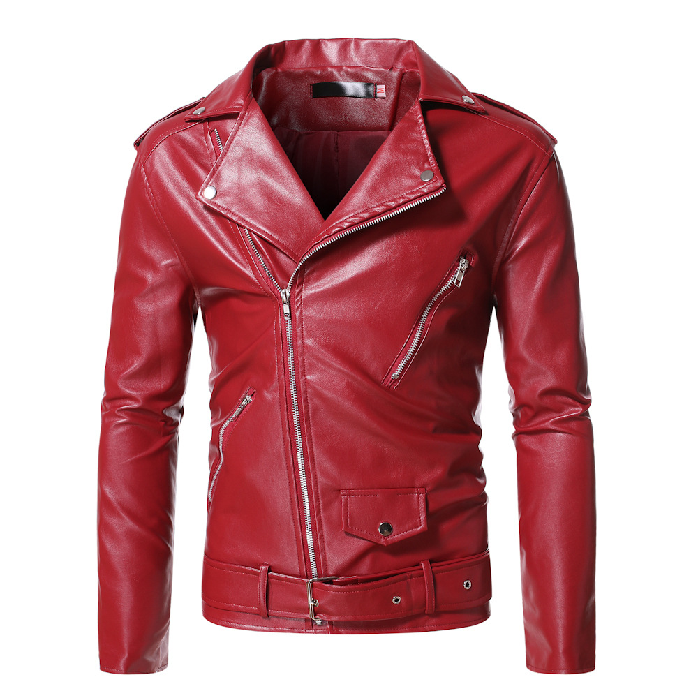 boy Foreign Trade 2022 Autumn Winter Men's European And American Style Turn-down Collar Business Casual Zipper Decorative_viptrois.com