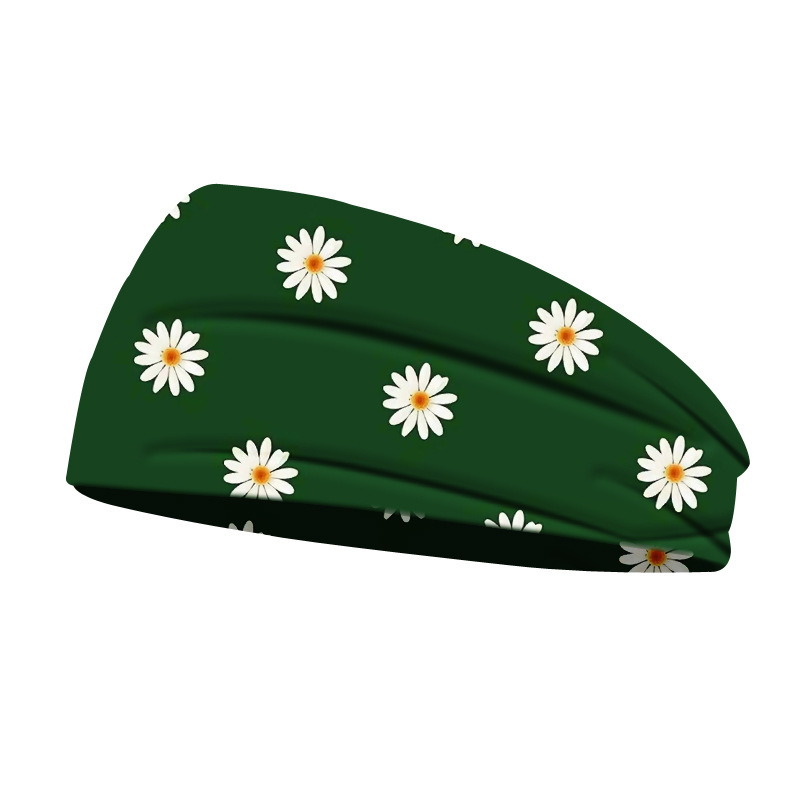 Diadema de moda femenina impresa digital 3d fitness yoga multiusos pañuelo absorbente de sudor máscara facial se puede fijar logotipo de zuo