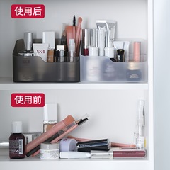 化妆品收纳盒挂钩桌面神器家用梳妆台护肤品香水整理盒置物架多层