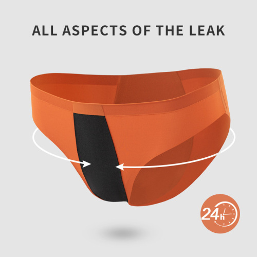 Women's adhesive T-shaped sanitary underwear for heavy flow, four-layer menstrual period underwear, large size women's menstrual period underwear