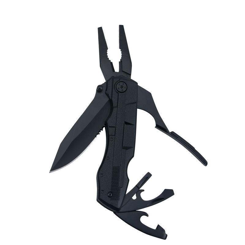 多功能刀钳子 EDC组合工具钳 户外多功能刀钳 不锈钢折叠折刀