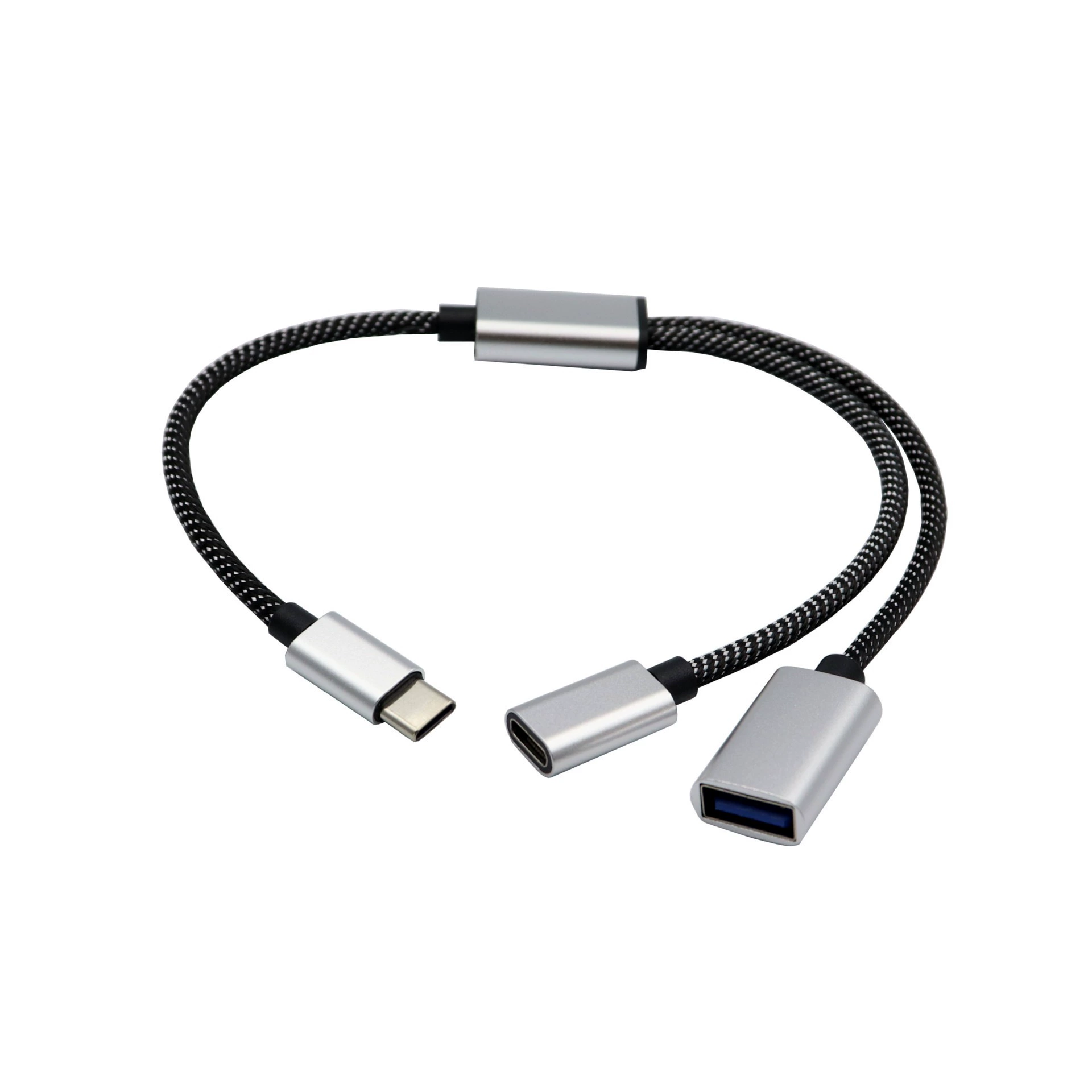 USB разветвитель HUB на 1–3 порта USB2.0 к Type-C/2 USB-сязатель разветвитель одной точки три точки USB-сплиттер
