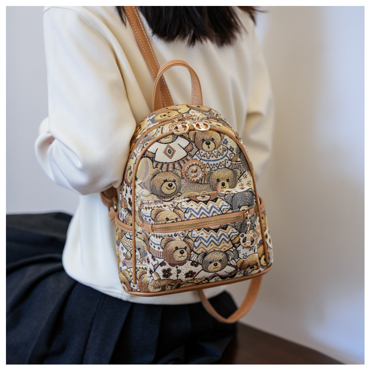 2024 new leisure schoolbag niche commuter leisure large capacity backpack_voghion.com