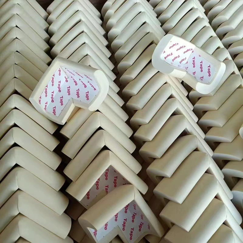 Заводская оптовая продажа без наклеек утолщенный угол предотвращения столкновений L-образный угол защиты от ударов