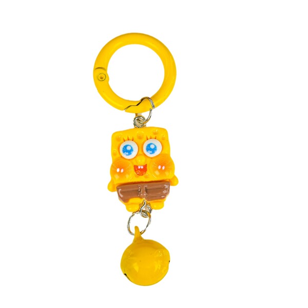 Three dimensional sponge children's cartoon keychain