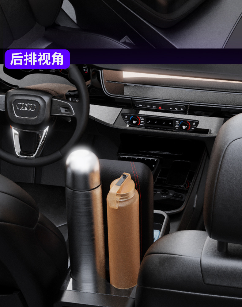 Car Armrest Box Cover Universal Extended Armrest Cover Storage Box