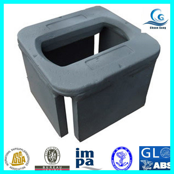 供应集装箱紧固件 集装箱底座 单方座  船用集装箱固定件