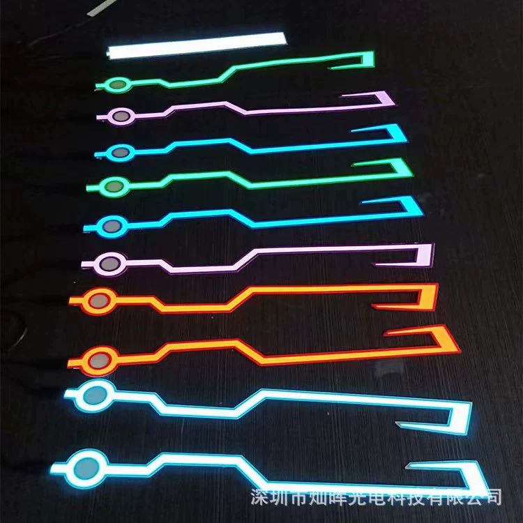 Звук мотоциклетного шлема светящаяся полоса