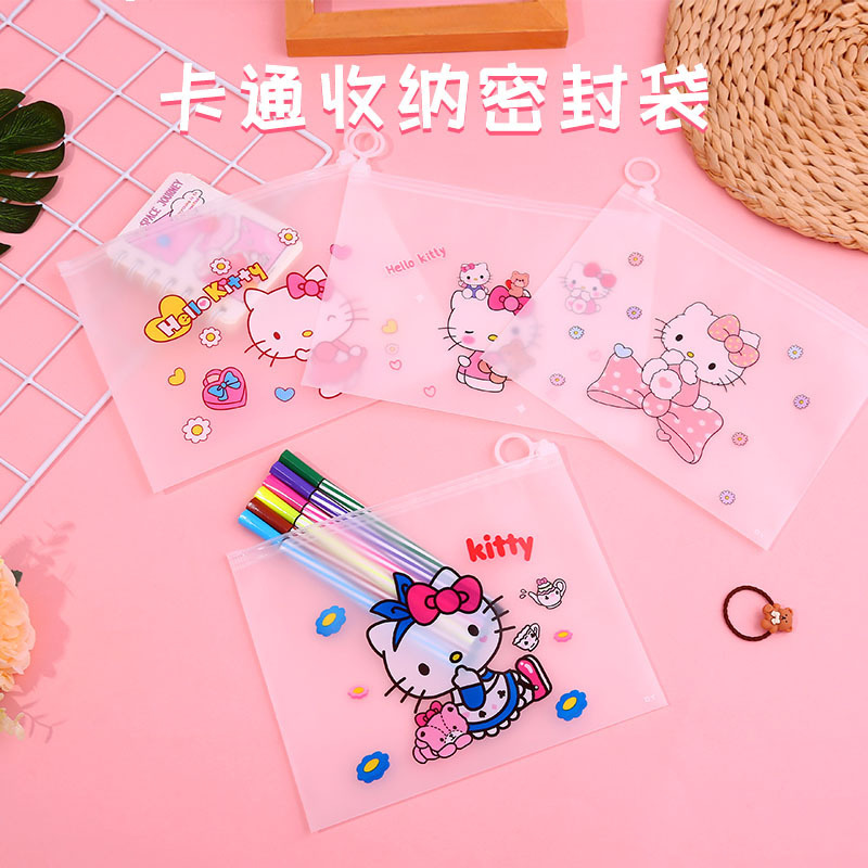 Cartoon fresh plastic cute high quality capacious stationery for…