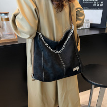 高颜值时尚大容量托特包女2025新款潮流女包通勤单肩斜挎双肩包&
