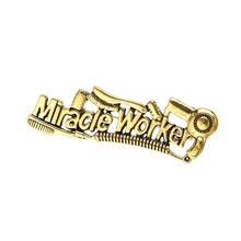 时尚个性合金珐琅字母理发师胸针精致小巧男女士服饰胸花饰品别针