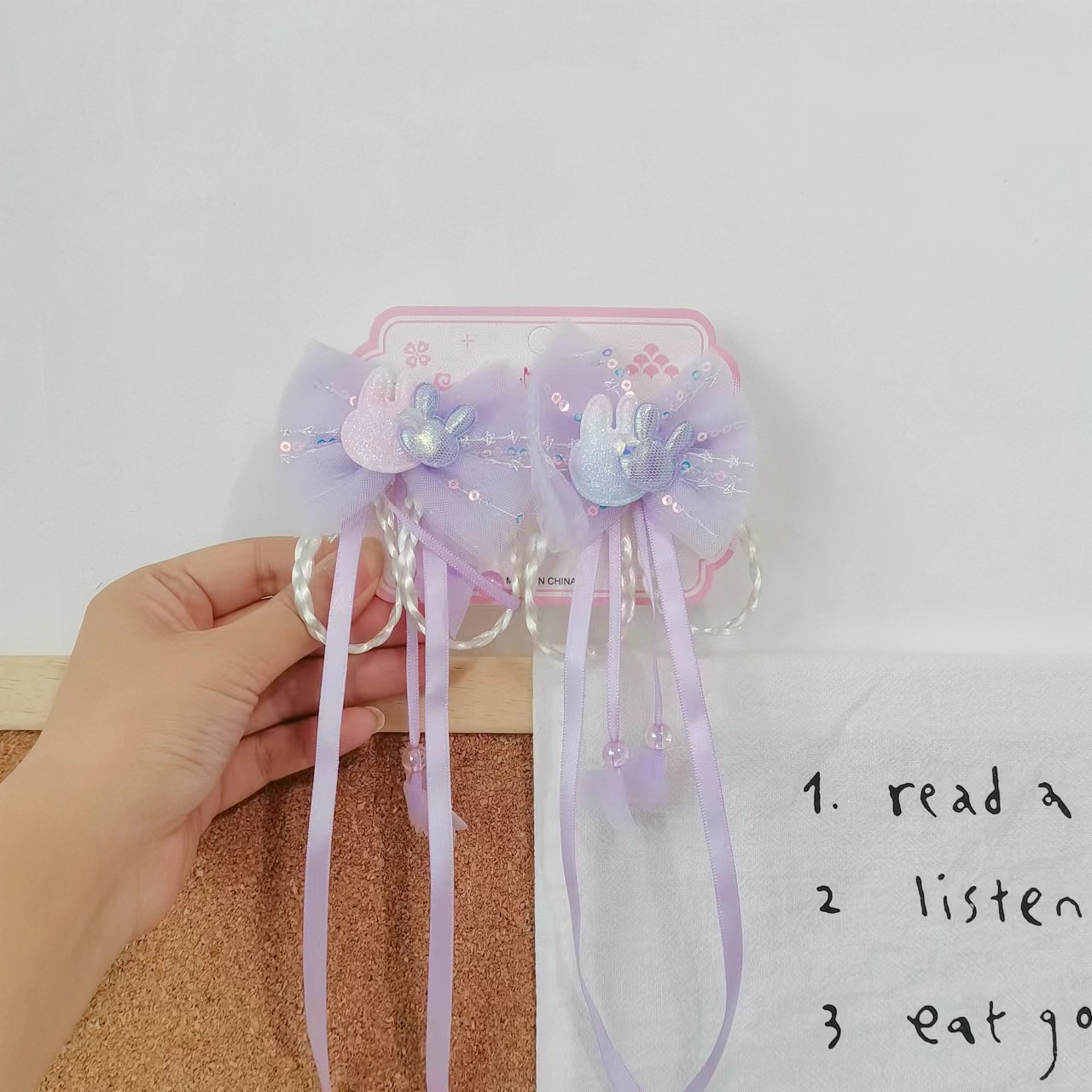 Nuevos niños Hanfu clip para el cabello estilo chino para el cabello de la niña clip de estilo antiguo princesa arco flotante clip para el cabello