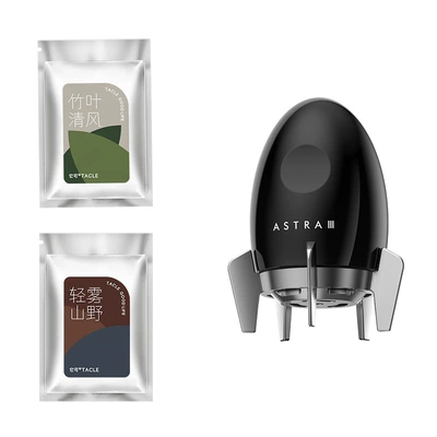 Atmosphere Light Car Decoration – Car Perfume Aromatherapy - secret-night-black-regular-pe-fragrant