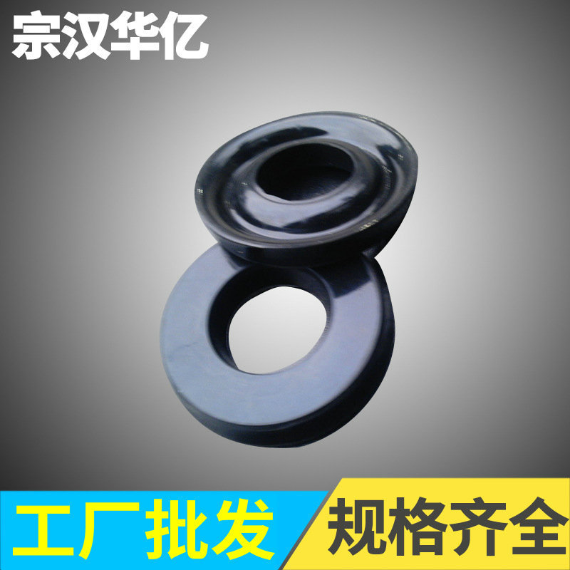 厂家批发4分圆形水封硅胶垫圈 黑色耐高温硅胶减震垫圈硅胶密封圈