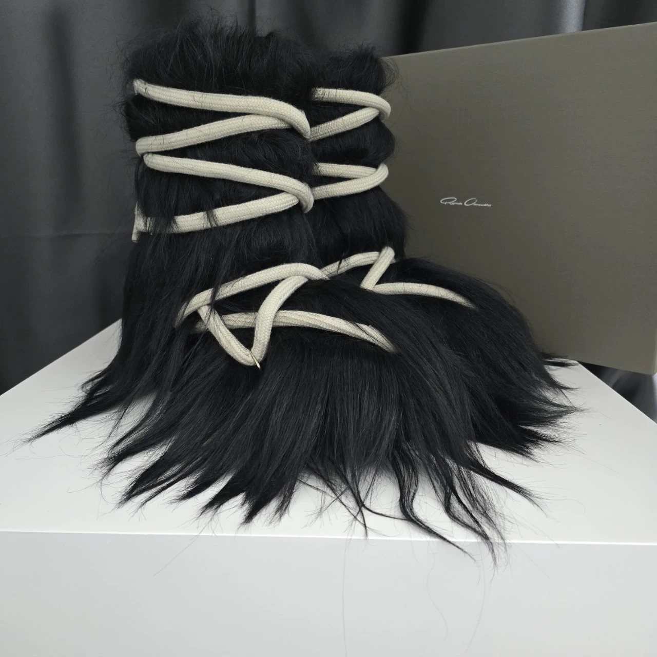 Модные модные кожаные сапоги для волос Корейская версия минималистские креативные сапоги темперамент девушки тонкая лента повязка волос рыцарь сапоги