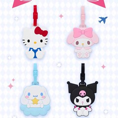 日本三丽鸥Sanrio Kitty美乐蒂旅行箱挂牌卡通乌机场托运牌行李牌