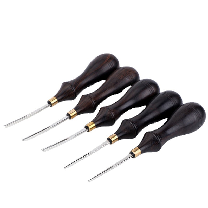 Cuchillo de corte de borde de sándalo cuchillo biselado dispositivo DIY herramienta de cuero recorte borde cortador de borde de cuero Shaper