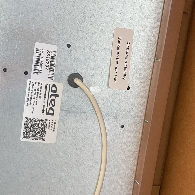 German Indukey Industrial Keyboard Ks18297 Tks-088C-Touch-Modul-Usb-Us