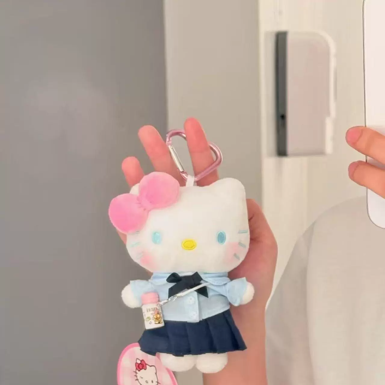 Hello Kitty, Hello Kitty, оригинальный классический рюкзак, мультяшная милая подвеска, плюшевый брелок, кукла