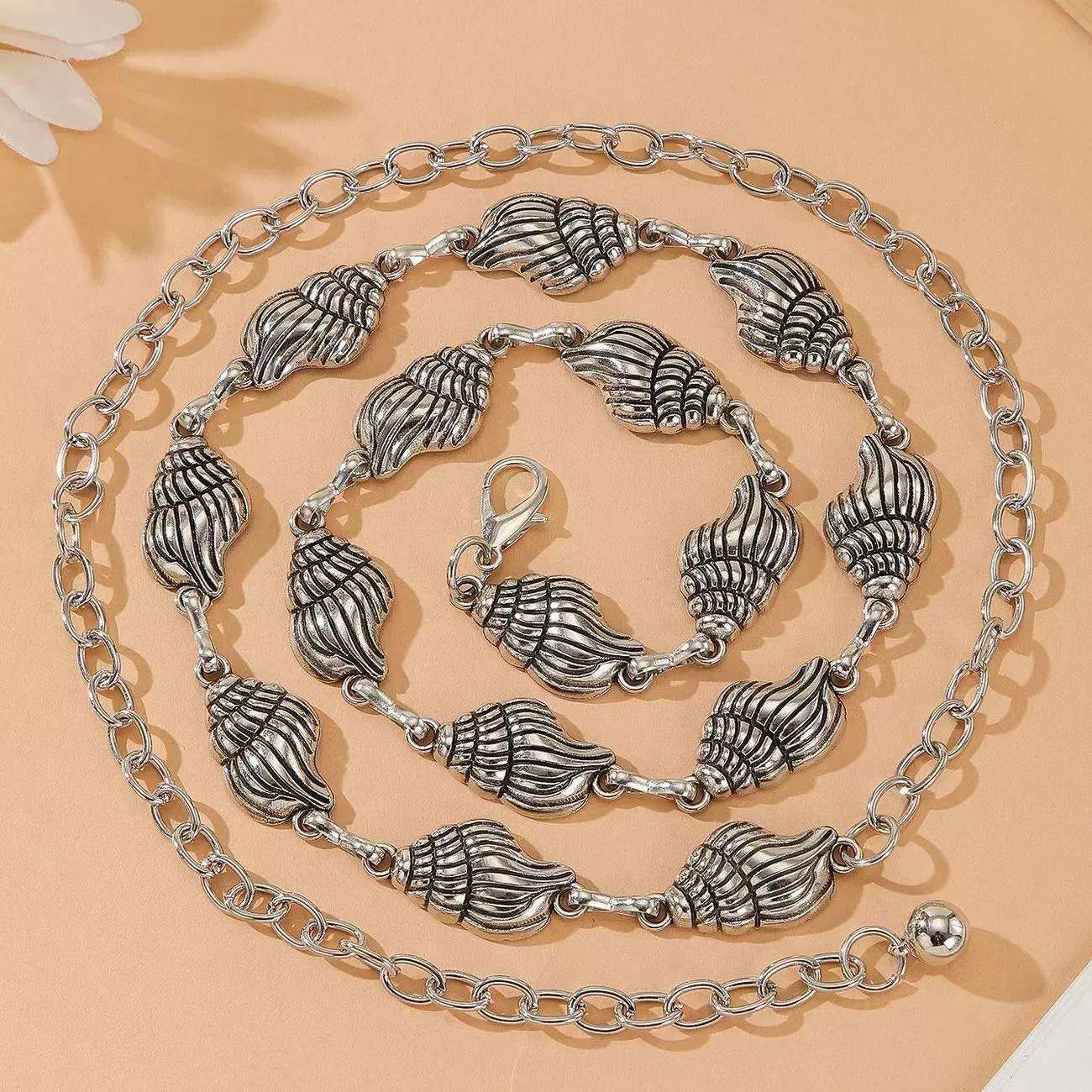 Chain, dress, decorations for leisure, universal brace, metal belt, new collection, wholesale