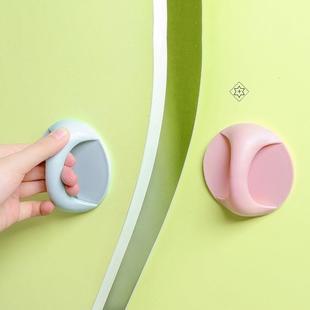 Non-marking non-perforated convenient self-adhesive handle handle handle refrigerator glass sliding door handle simple armrest