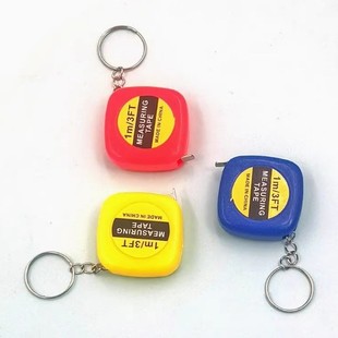 Measuring Tape for Clothing, Household Tailor's Ruler with Keychain, 1m Small Tape Measure, Measuring Ruler