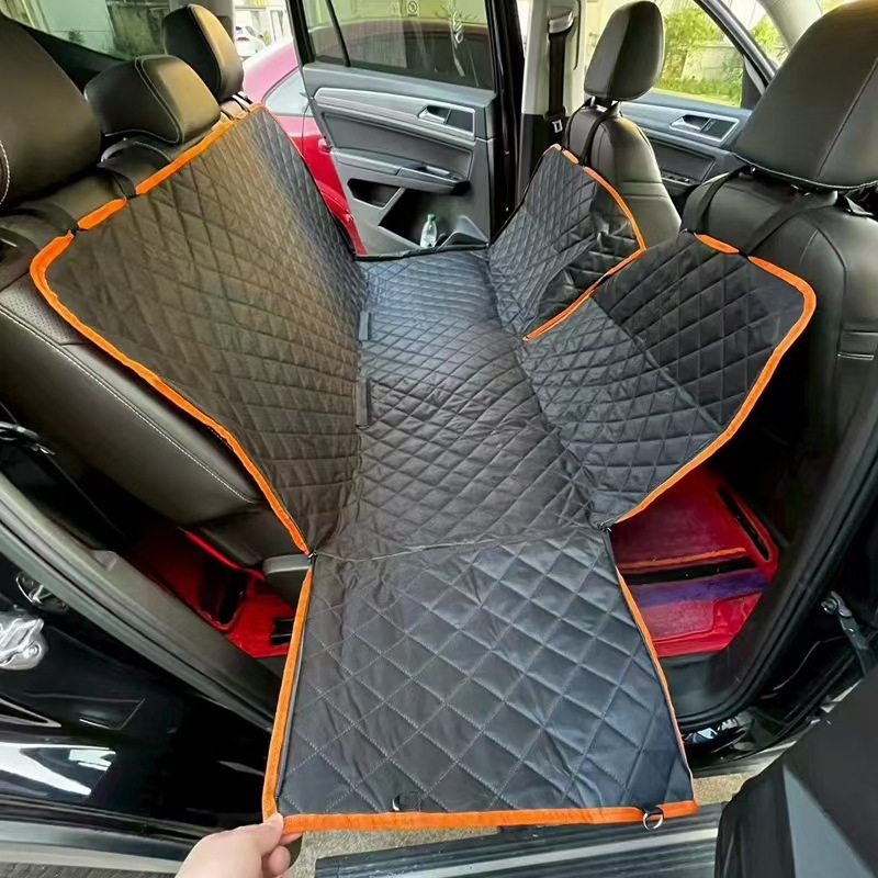 亚马逊热销汽车后排宠物垫防水防脏狗狗垫子车载防护宠物车载垫
