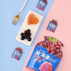 Fujino Confectionery Hokkaido Konjac Jelly White Peach Mango Grape Flavor Childhood Bouncy Low Fat Leisure Snack Wholesale