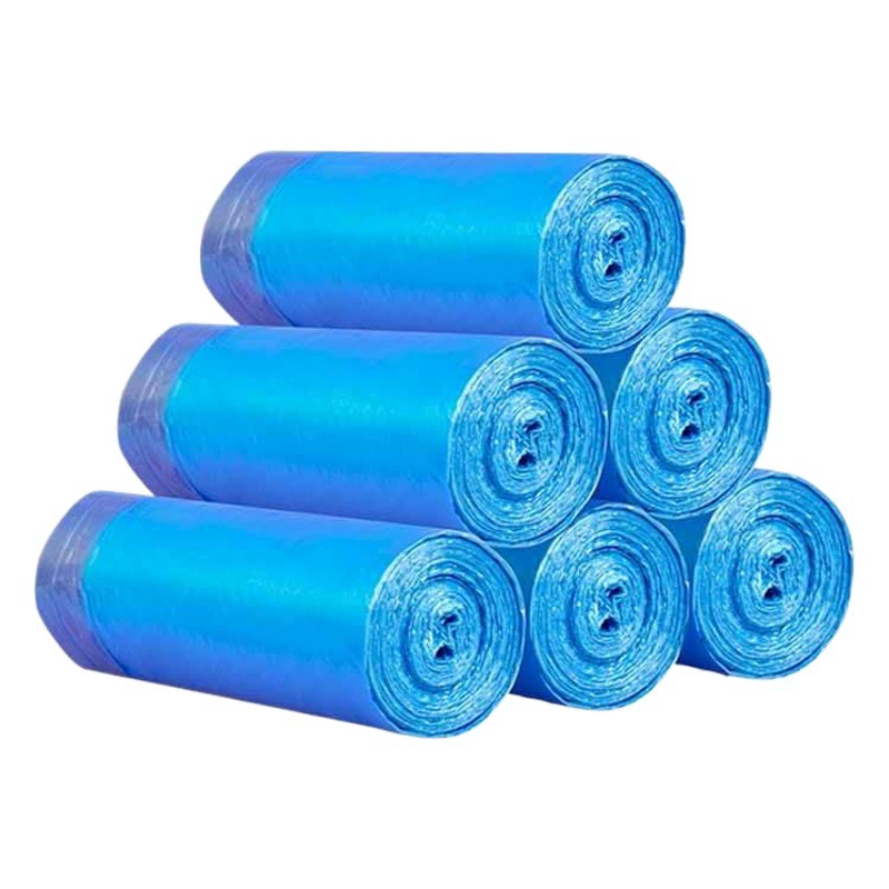 Мешок для мусора бытовой автоматическое закрытие утолщенные шнурок мешок для мусора портативный шнурок кухня полиэтиленовый пакет оптом