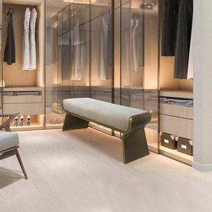 Light Luxury Home Entrance Shoe-Changing Bench, Minimalist Velvet Sofa Bench for Sitting and Putting on Shoes at the Entrance