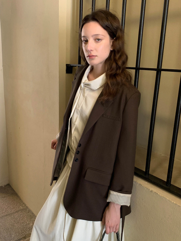 MOXI 十三行女装2025秋季新款韩版高级感西服女式小西装外套上衣|undefined