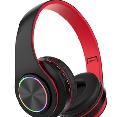 クロスボーダー対応ヘッドセット型Bluetoothイヤホン B39 Bluetoothイヤホン UV発光ステレオサウンド スポーツイヤホン カラフル