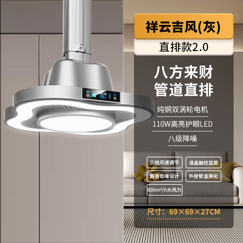 행운의 네잎 클로버 외부 순환 실버 그레이