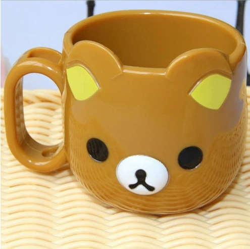 Стакан Cartoon Cup (KT) для завтрака молочный кофе, пластик, 101–200 мл, 11×7.5×7 см