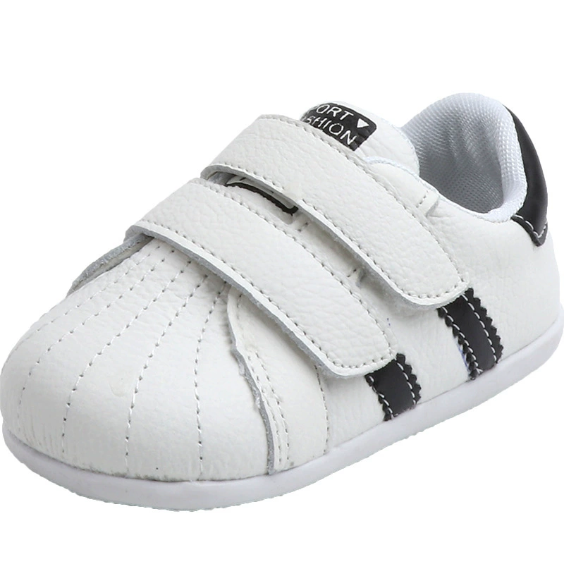 Demi-season footwear for men and women girl's, white shoes for early age, trend of season, 0 years, soft sole