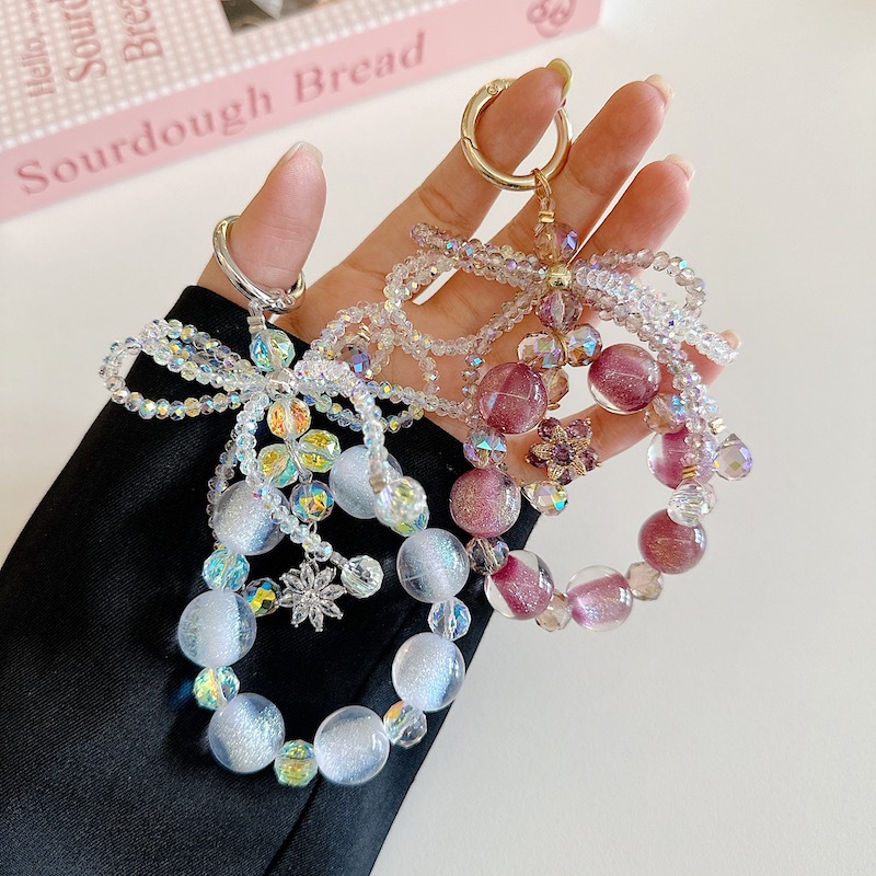 Boutique hecho a mano de alta gama para colgar cadena de teléfono móvil, cadena corta, cordón de teléfono móvil de moda, colgante de mensajero corto