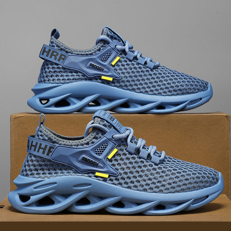 Nuevo modelo de primavera 2026, zapatos casuales versátiles y modernos para adolescentes, zapatillas deportivas transpirables con suela blanda, antiolor y con diseño hueco.