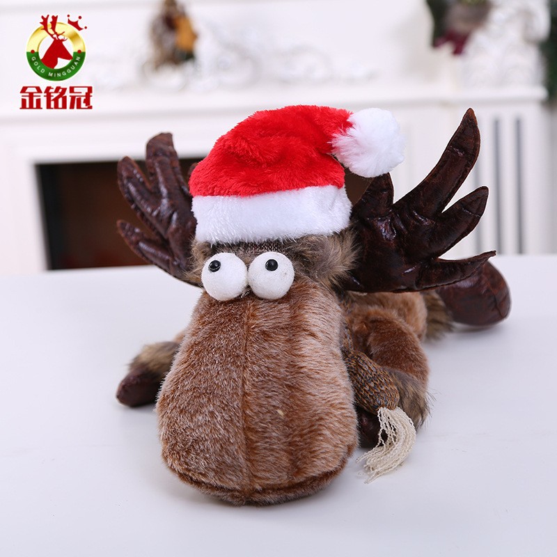 L-SD03 빨간 봉제 애완 동물 모자