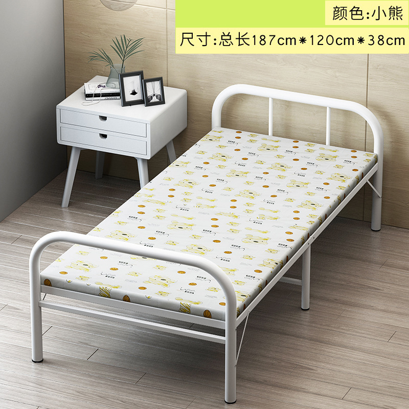 Camas plegables directas de fábrica cama de tablero cama de madera cama de almuerzo cama casera de adultos cama individual oculta image 16