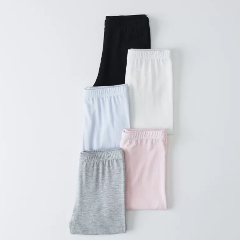 Pantalones modeladas para niños de color sólido delgadas para niños negros y blancos para niños y niñas, pantalones delgados para niños a prueba de mosquitos