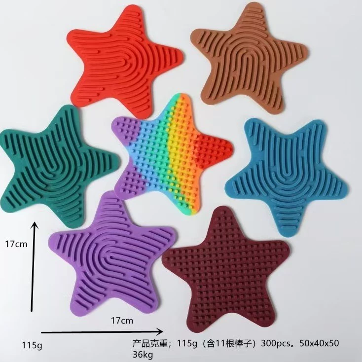 Доска для трансграничной сенсорной активности, силиконовая декомпрессионная игрушка, поворотная доска, декомпрессионная сенсорная активность