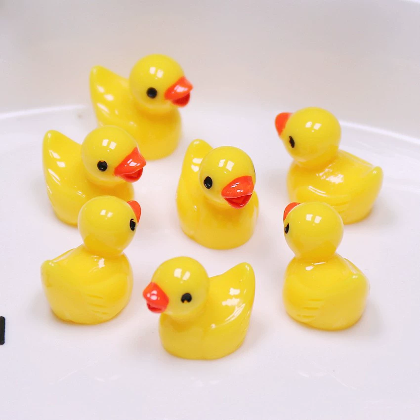 Трансграничная прямая имитация смолы, трехмерный утиный мох, маленькие украшения, Детские Подвески ручной работы, аксессуары для рукоделия