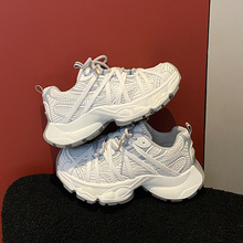 网红百搭老爹鞋独立女性休闲鞋2025春夏季新款小众设计百搭运动鞋