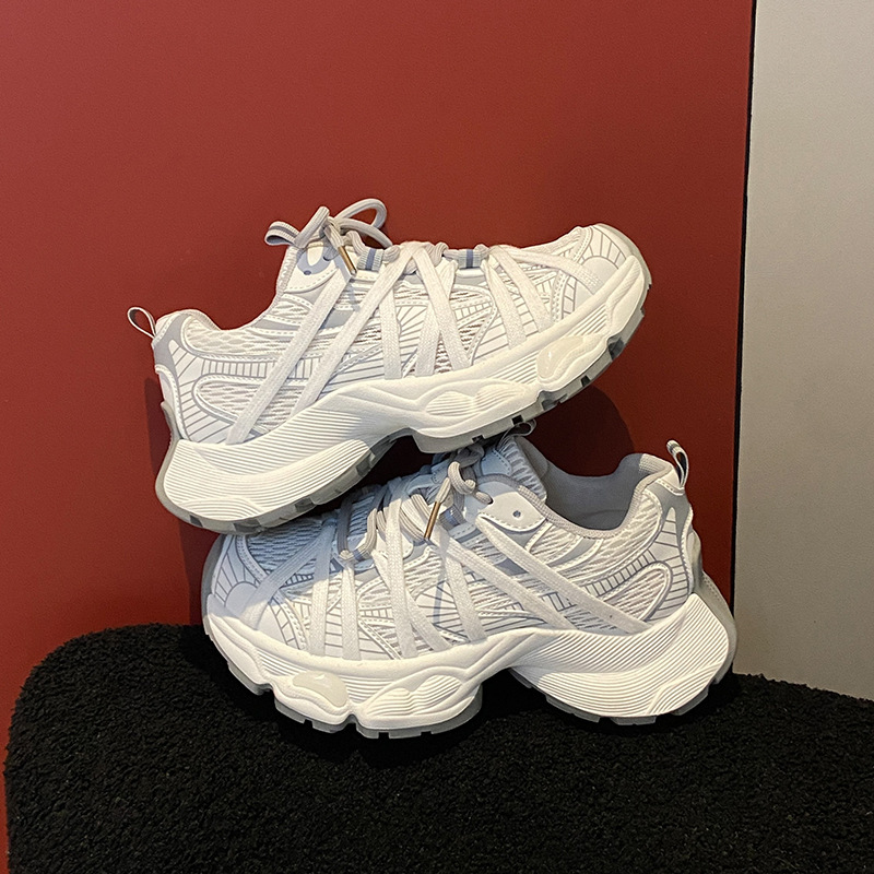 网红百搭老爹鞋独立女性休闲鞋2025春夏季新款小众设计百搭运动鞋